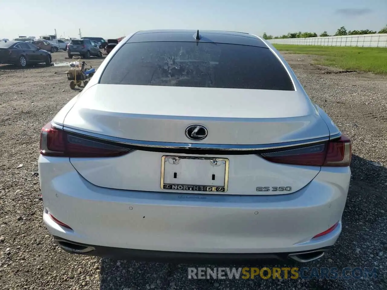 6 Photograph of a damaged car 58ADZ1B1XSU188240 LEXUS ES350 2025