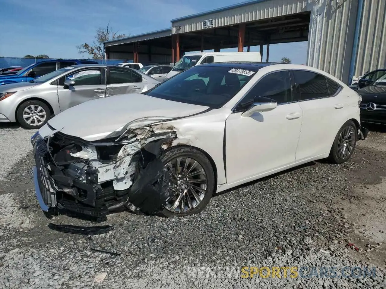 1 Photograph of a damaged car 58AFZ1B1XSU191521 LEXUS ES350 2025