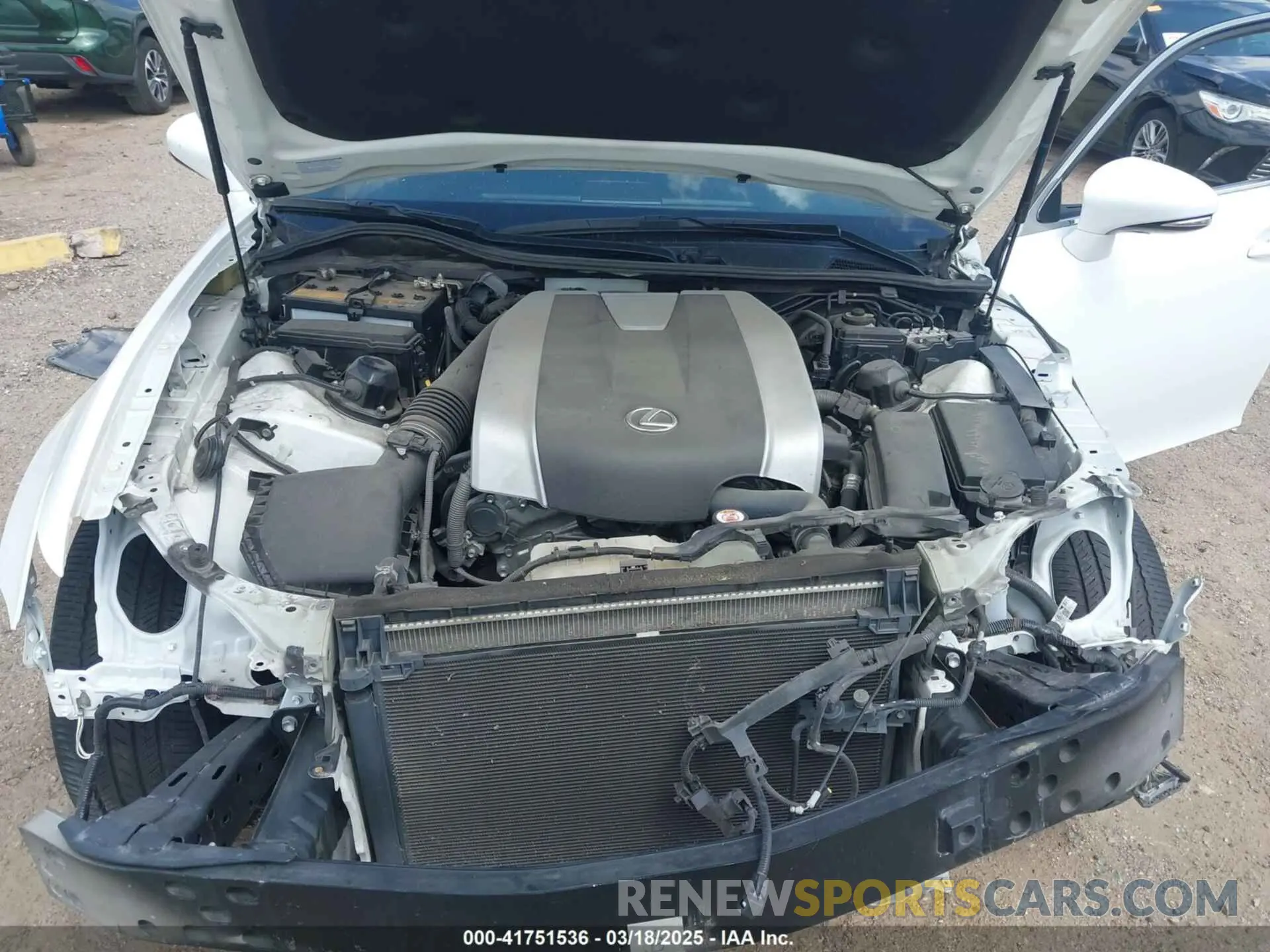 10 Photograph of a damaged car JTHBZ1BL1KA018269 LEXUS GS 2019