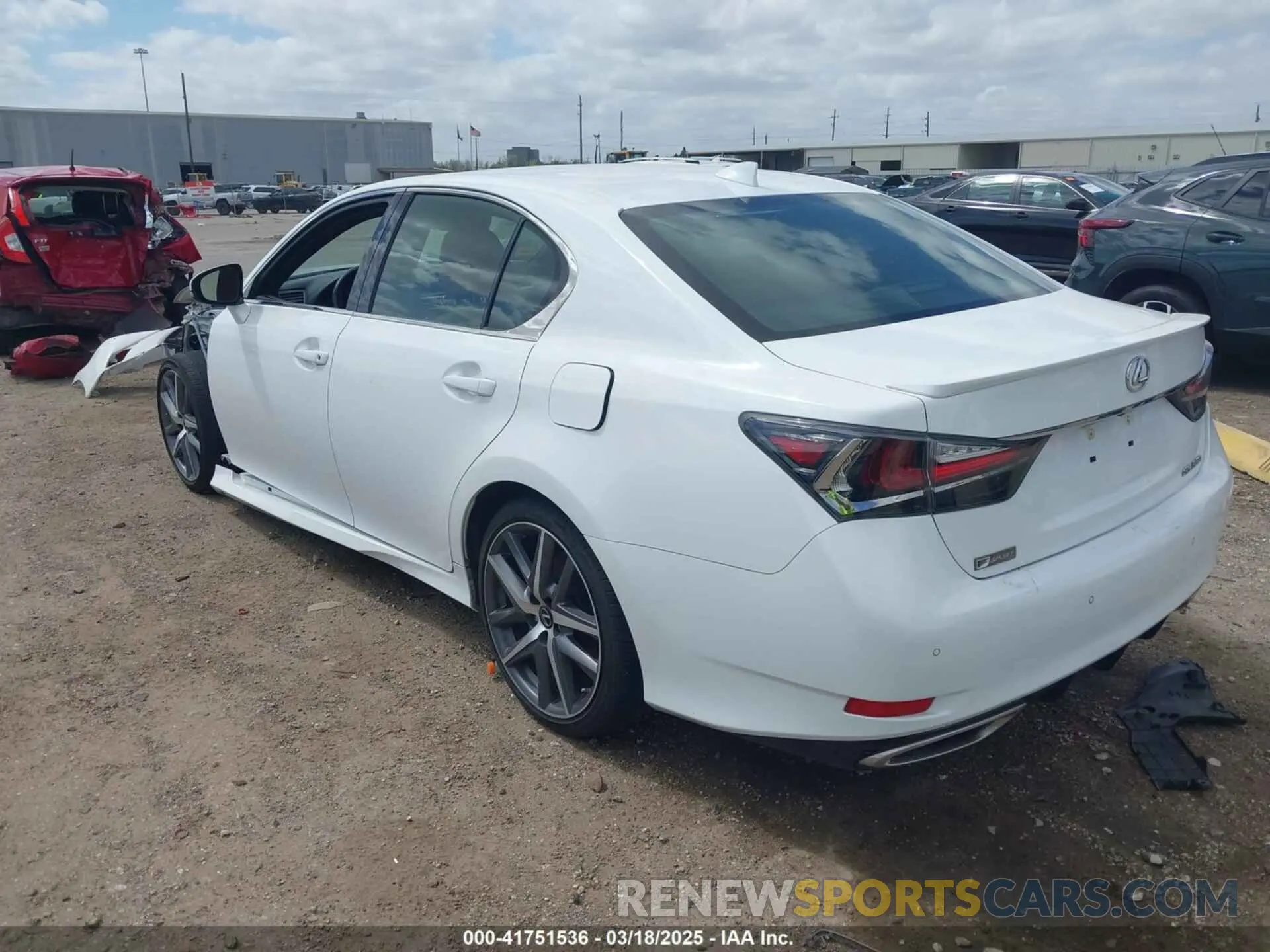 3 Photograph of a damaged car JTHBZ1BL1KA018269 LEXUS GS 2019
