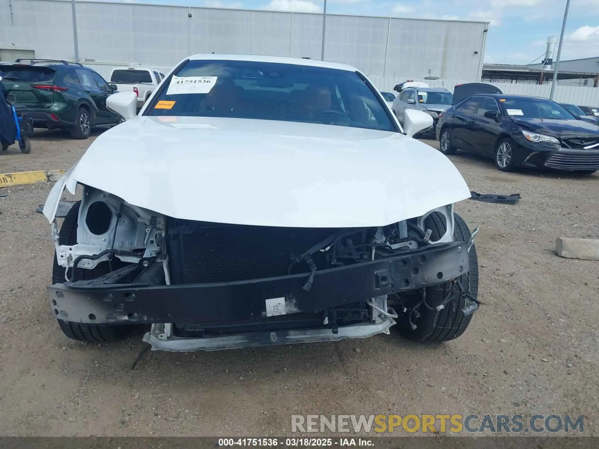 6 Photograph of a damaged car JTHBZ1BL1KA018269 LEXUS GS 2019