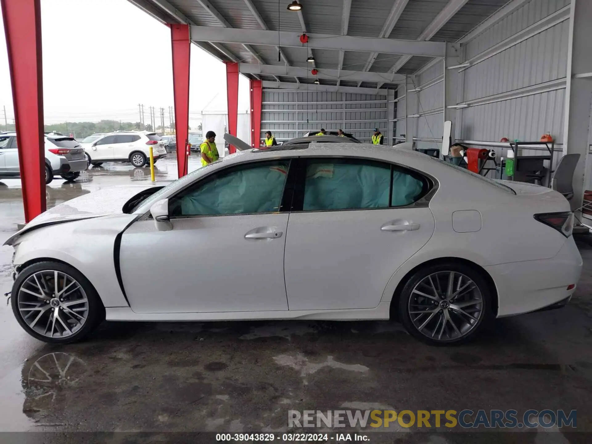 14 Photograph of a damaged car JTHBZ1BL4KA018010 LEXUS GS 350 2019