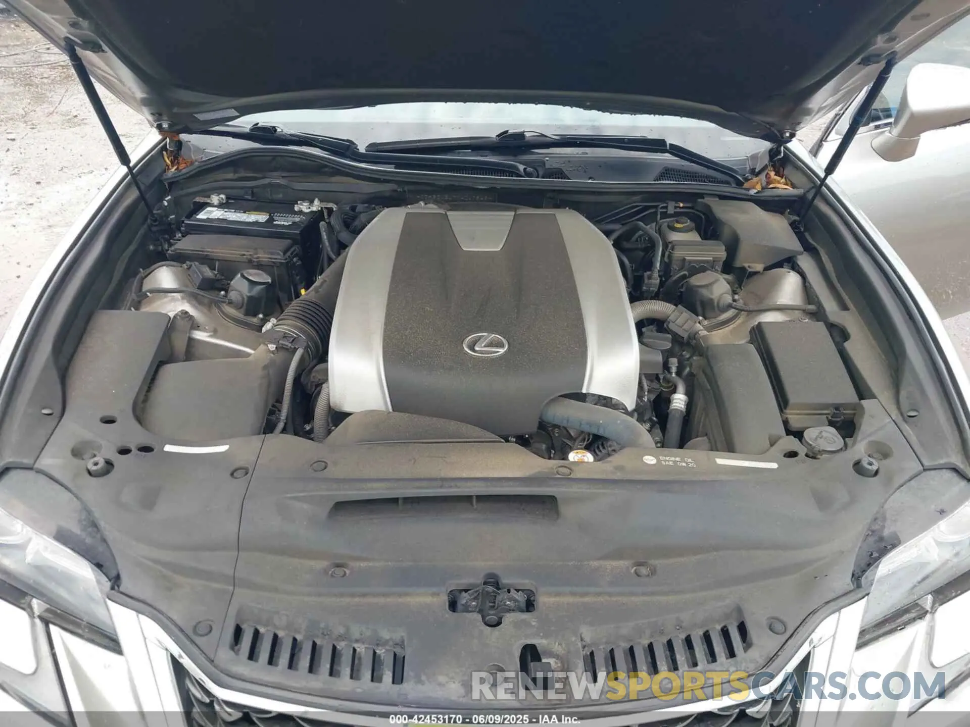 10 Photograph of a damaged car JTHBZ1BL7KA017949 LEXUS GS 350 2019
