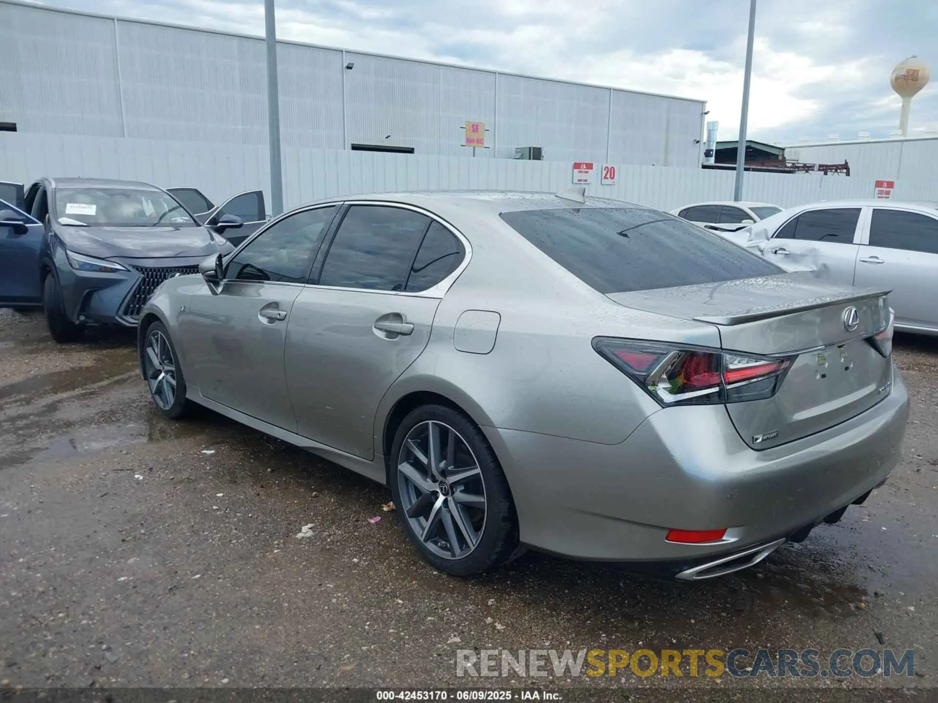 3 Photograph of a damaged car JTHBZ1BL7KA017949 LEXUS GS 350 2019