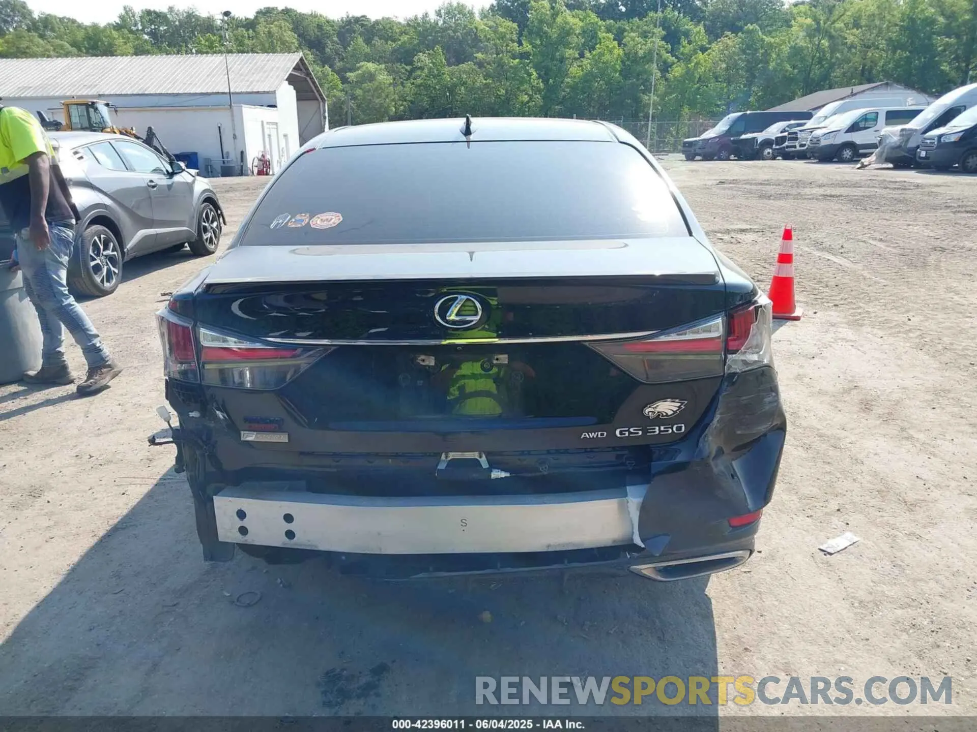 16 Photograph of a damaged car JTHCZ1BL3KA011179 LEXUS GS 350 2019