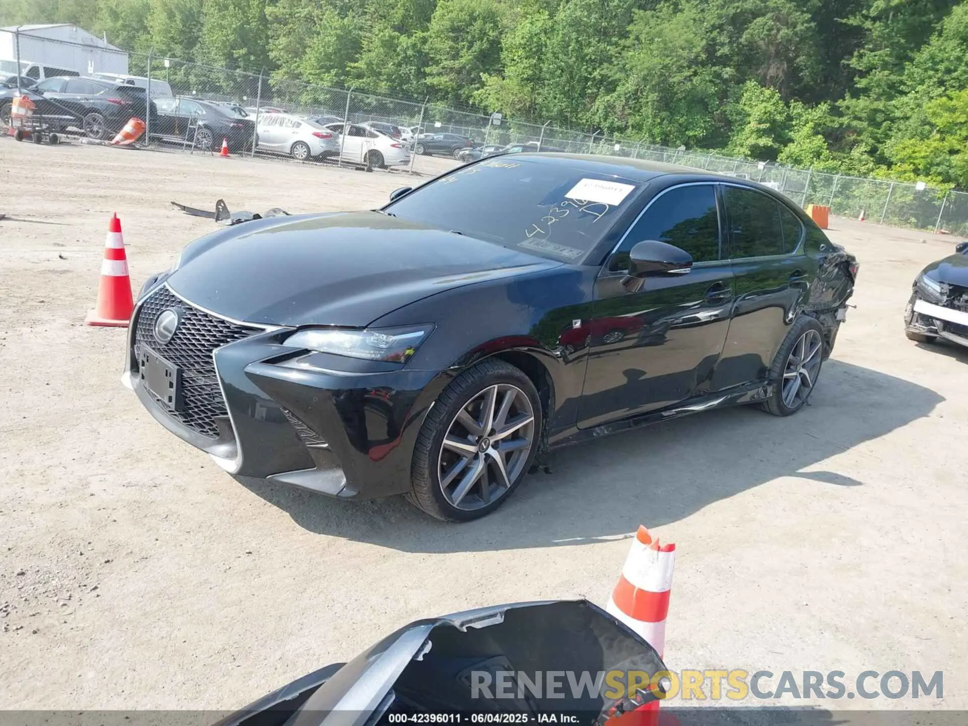 2 Photograph of a damaged car JTHCZ1BL3KA011179 LEXUS GS 350 2019