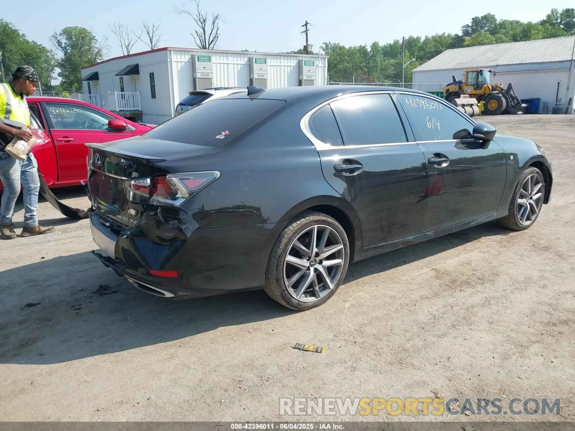 4 Photograph of a damaged car JTHCZ1BL3KA011179 LEXUS GS 350 2019