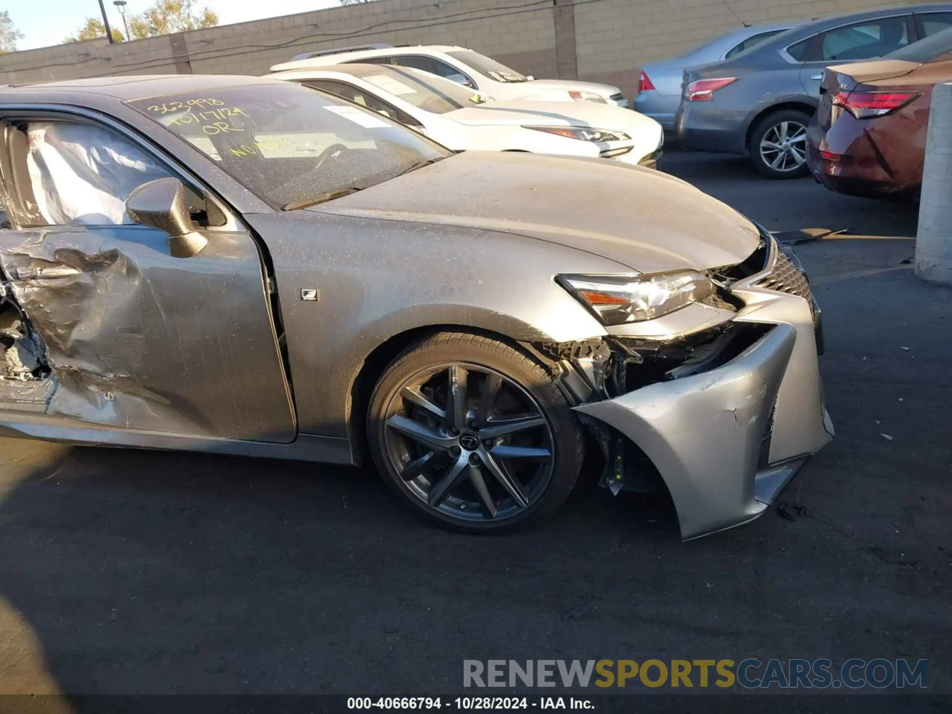 11 Photograph of a damaged car JTHEZ1BL0LA019296 LEXUS GS 350 2020