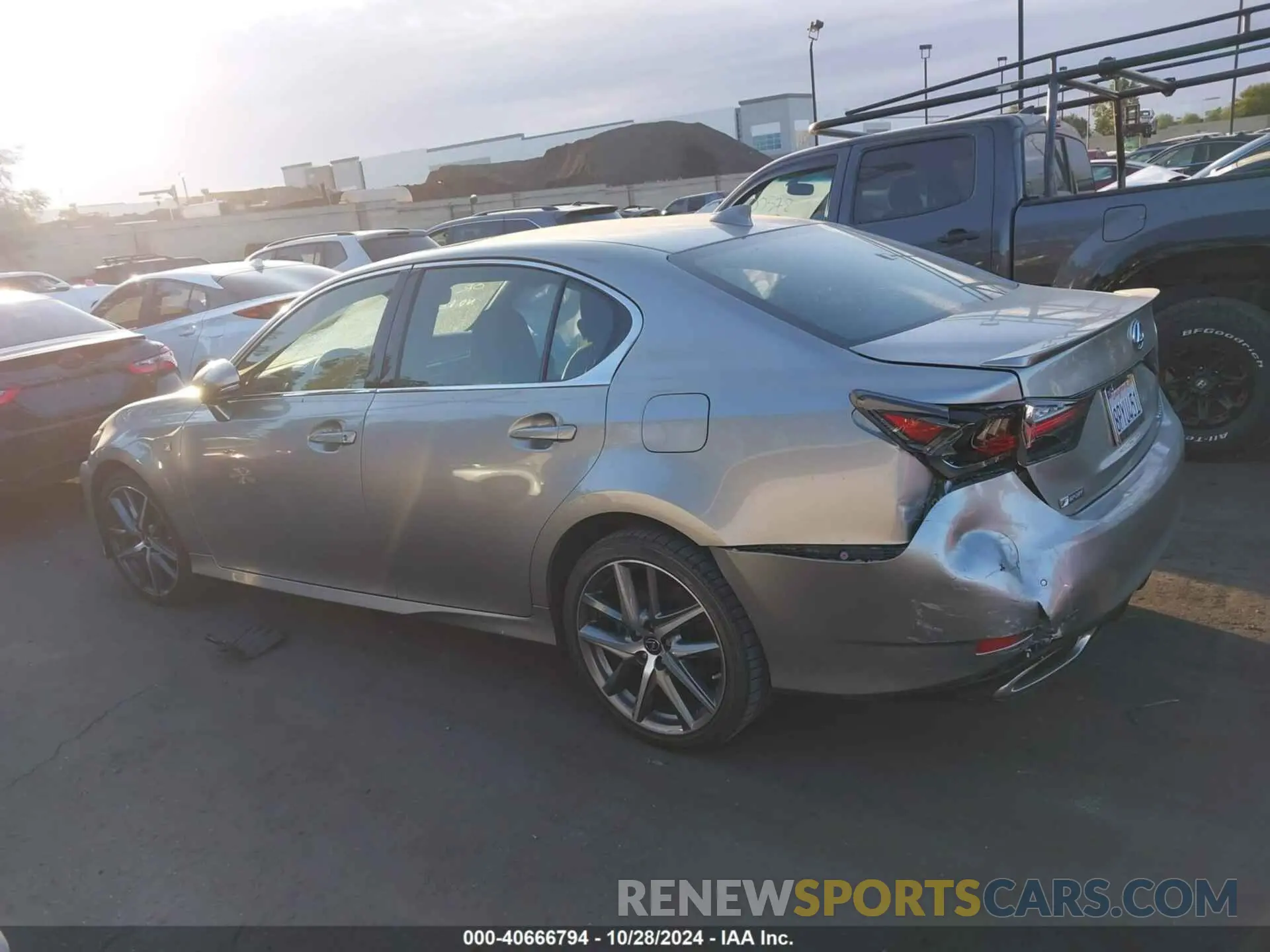 14 Photograph of a damaged car JTHEZ1BL0LA019296 LEXUS GS 350 2020