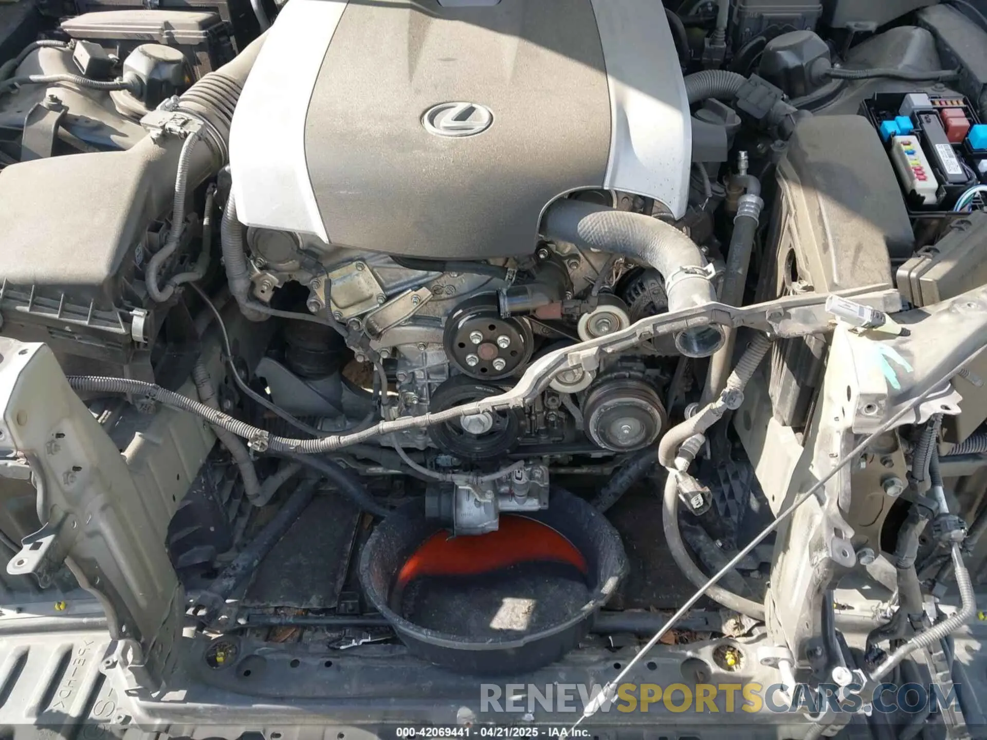 10 Photograph of a damaged car JTHEZ1BL9LA020110 LEXUS GS 350 2020