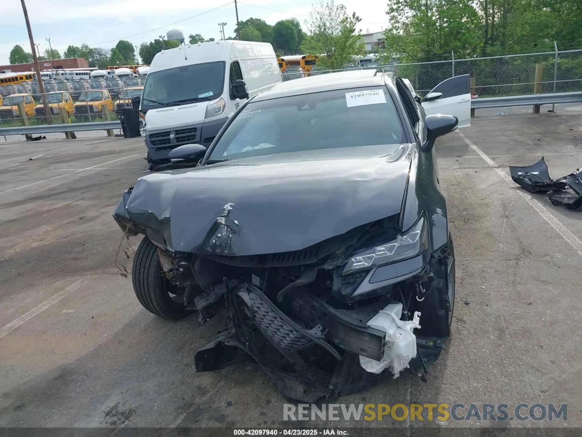 13 Photograph of a damaged car JTHEZ1CL8LA012496 LEXUS GS 350 2020