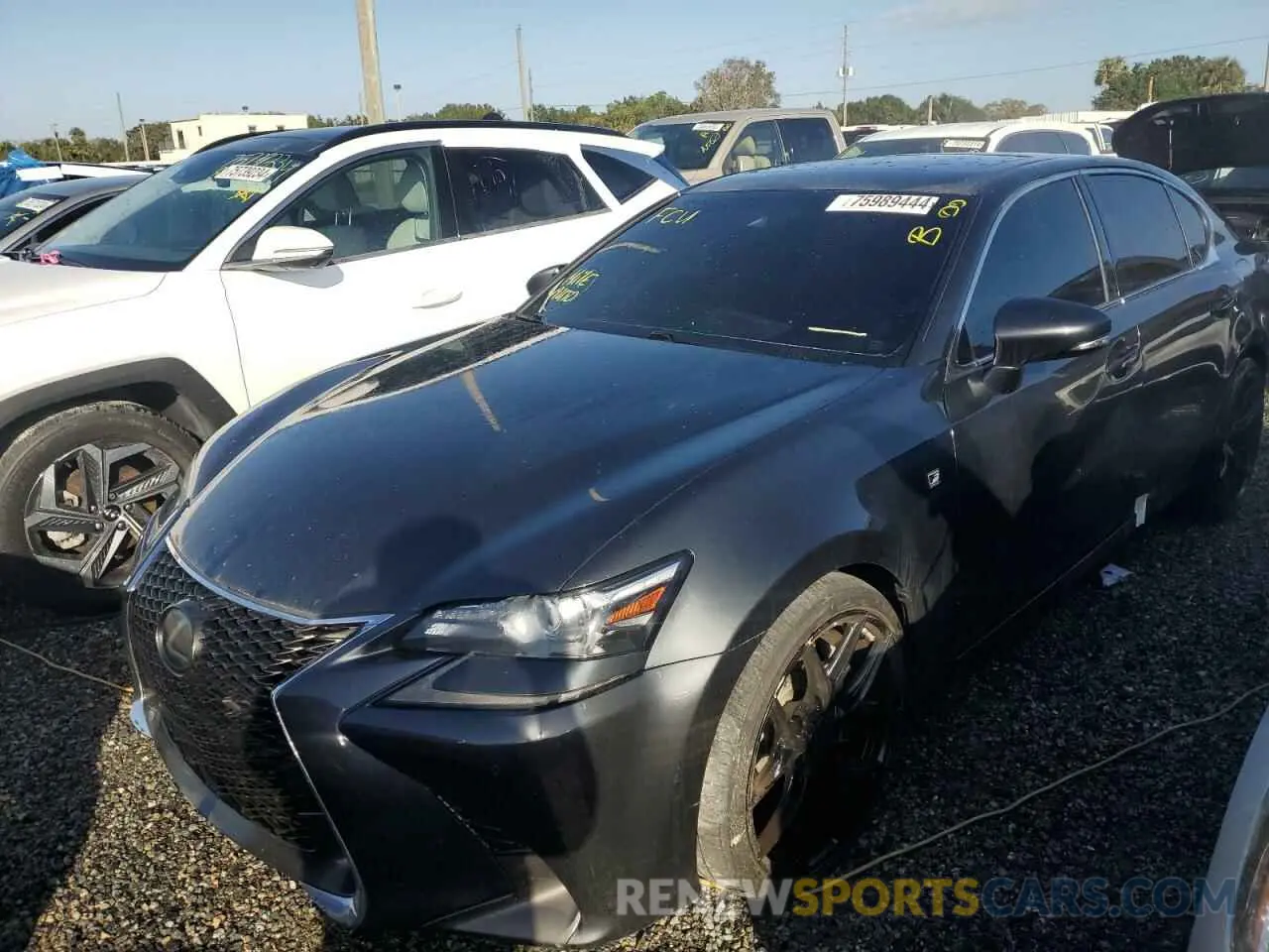 1 Photograph of a damaged car JTHEZ1BL4LA019284 LEXUS GS 350 F S 2020