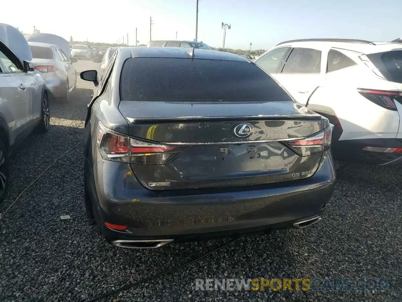 6 Photograph of a damaged car JTHEZ1BL4LA019284 LEXUS GS 350 F S 2020