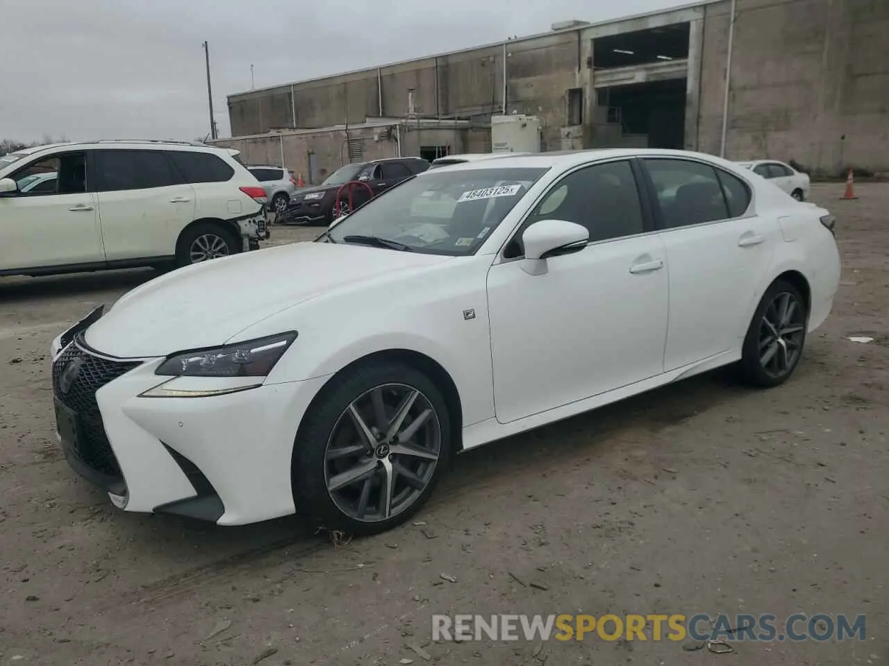 1 Photograph of a damaged car JTHEZ1CL0LA012976 LEXUS GS 350 F S 2020