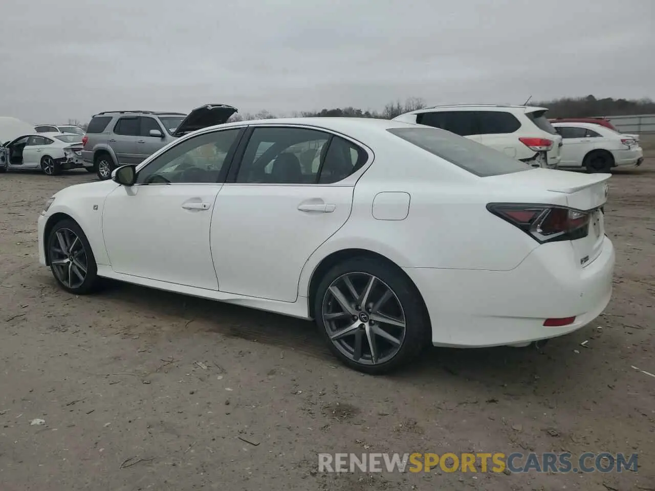 2 Photograph of a damaged car JTHEZ1CL0LA012976 LEXUS GS 350 F S 2020