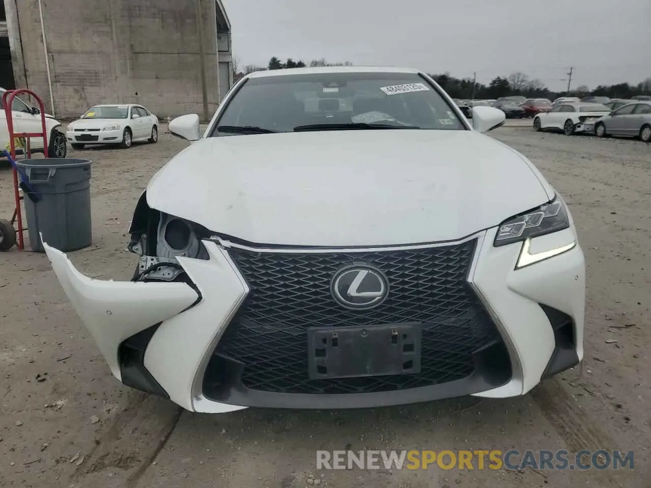 5 Photograph of a damaged car JTHEZ1CL0LA012976 LEXUS GS 350 F S 2020