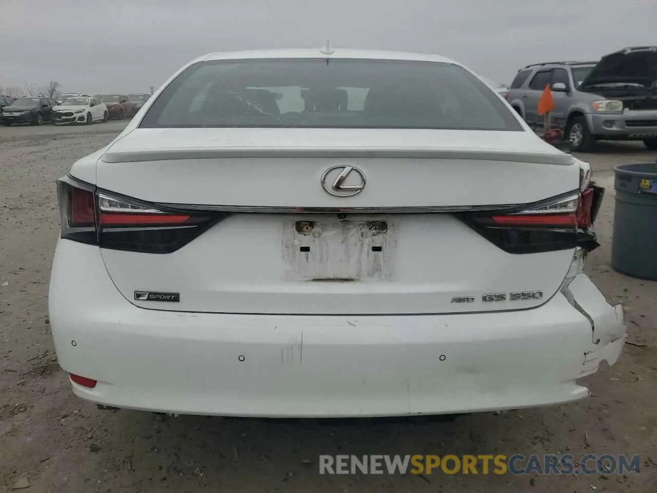 6 Photograph of a damaged car JTHEZ1CL0LA012976 LEXUS GS 350 F S 2020