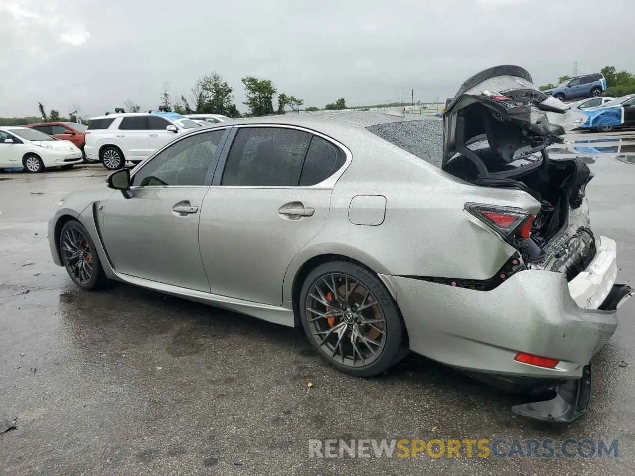 2 Photograph of a damaged car JTHBP1BLXKA002951 LEXUS GS-F 2019