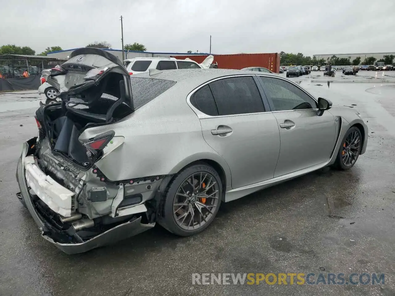3 Photograph of a damaged car JTHBP1BLXKA002951 LEXUS GS-F 2019