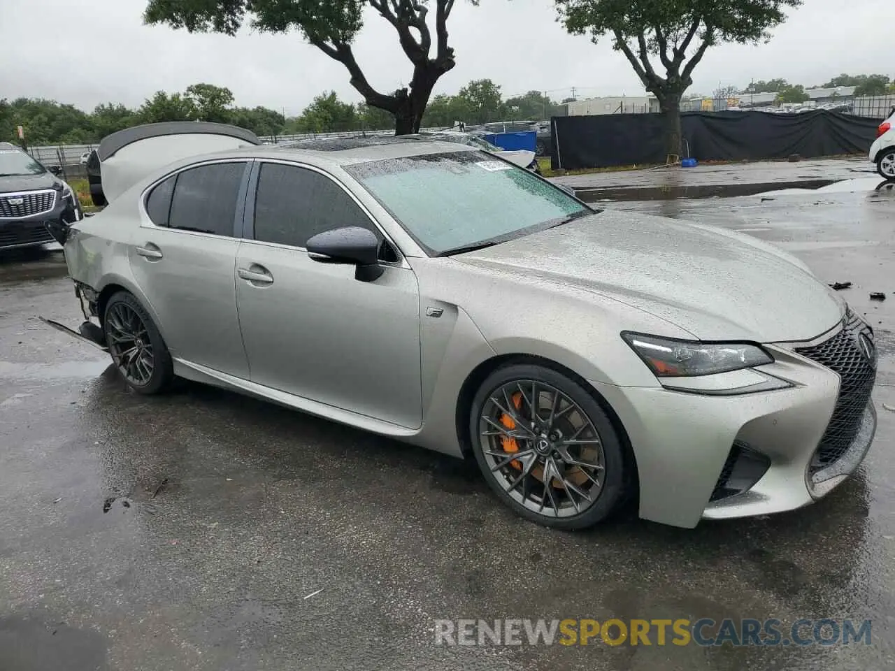 4 Photograph of a damaged car JTHBP1BLXKA002951 LEXUS GS-F 2019