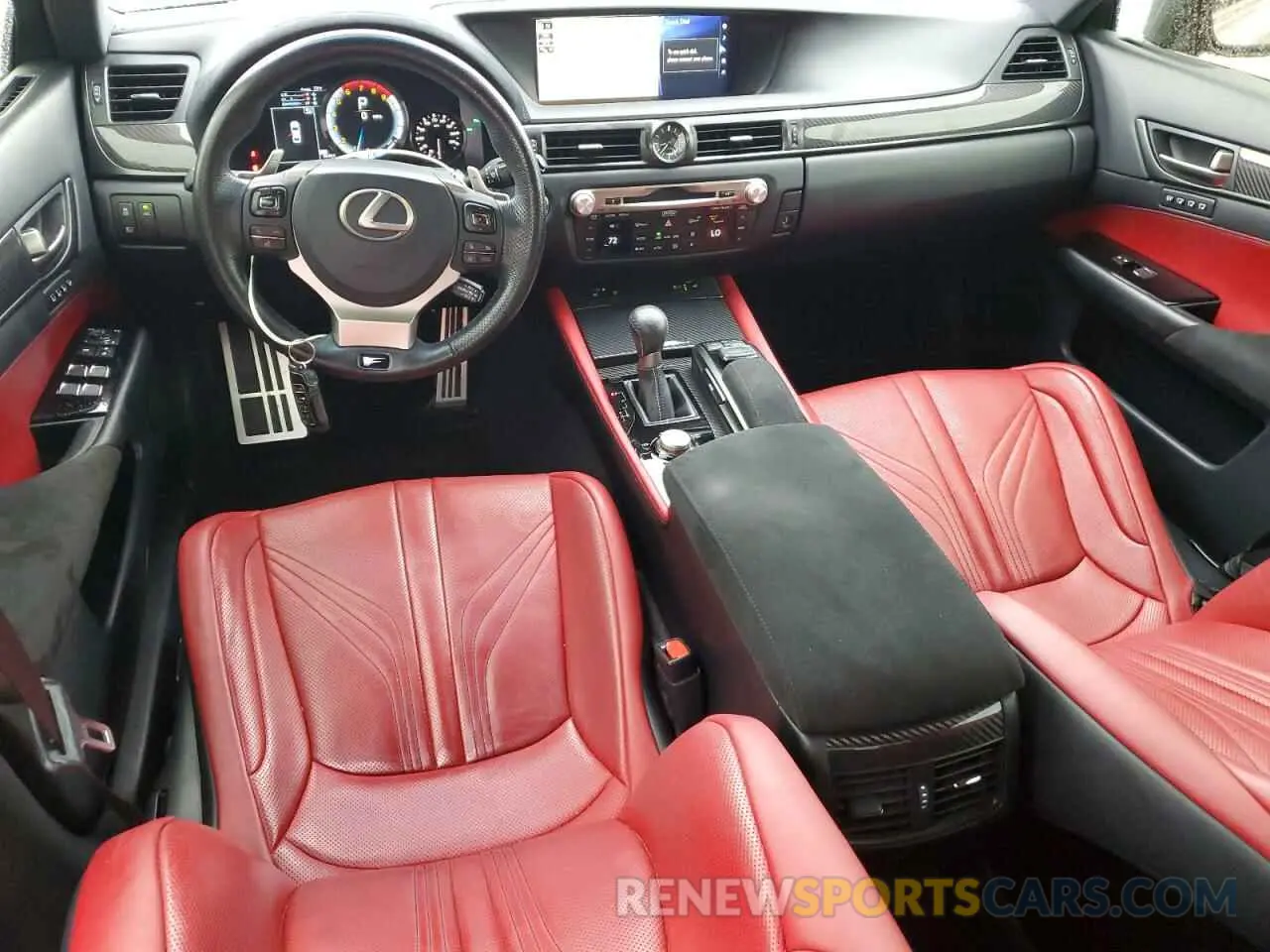 8 Photograph of a damaged car JTHBP1BLXKA002951 LEXUS GS-F 2019