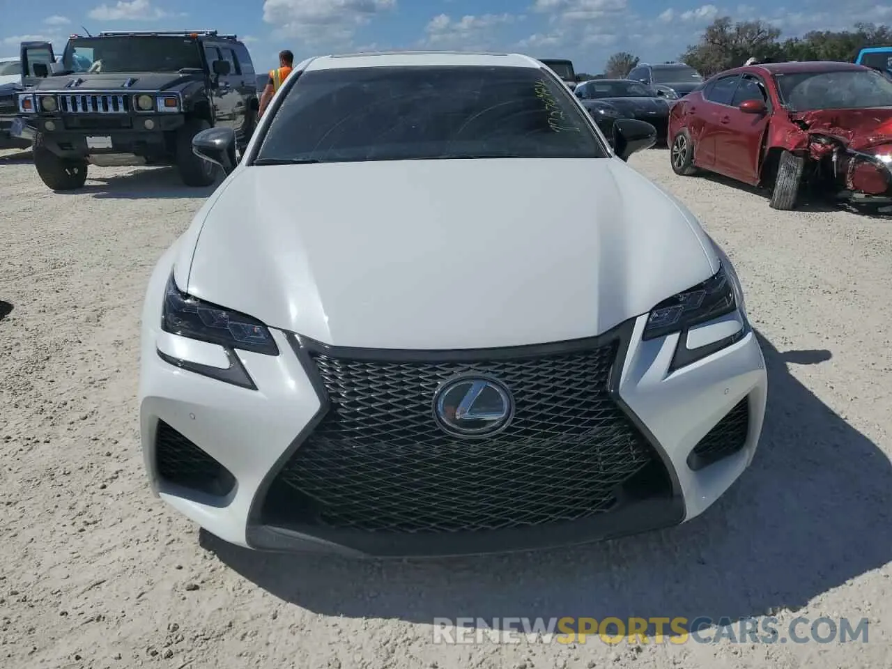 5 Photograph of a damaged car JTHBP1BL5LA003099 LEXUS GS-F 2020