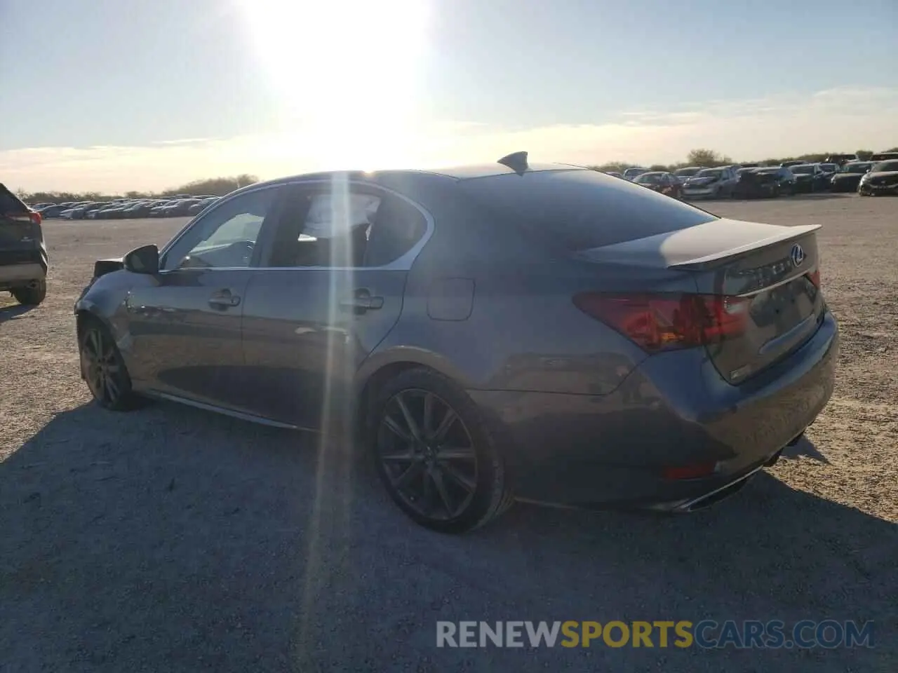 2 Photograph of a damaged car JTHBE1BL3FA013821 LEXUS GS350 2015