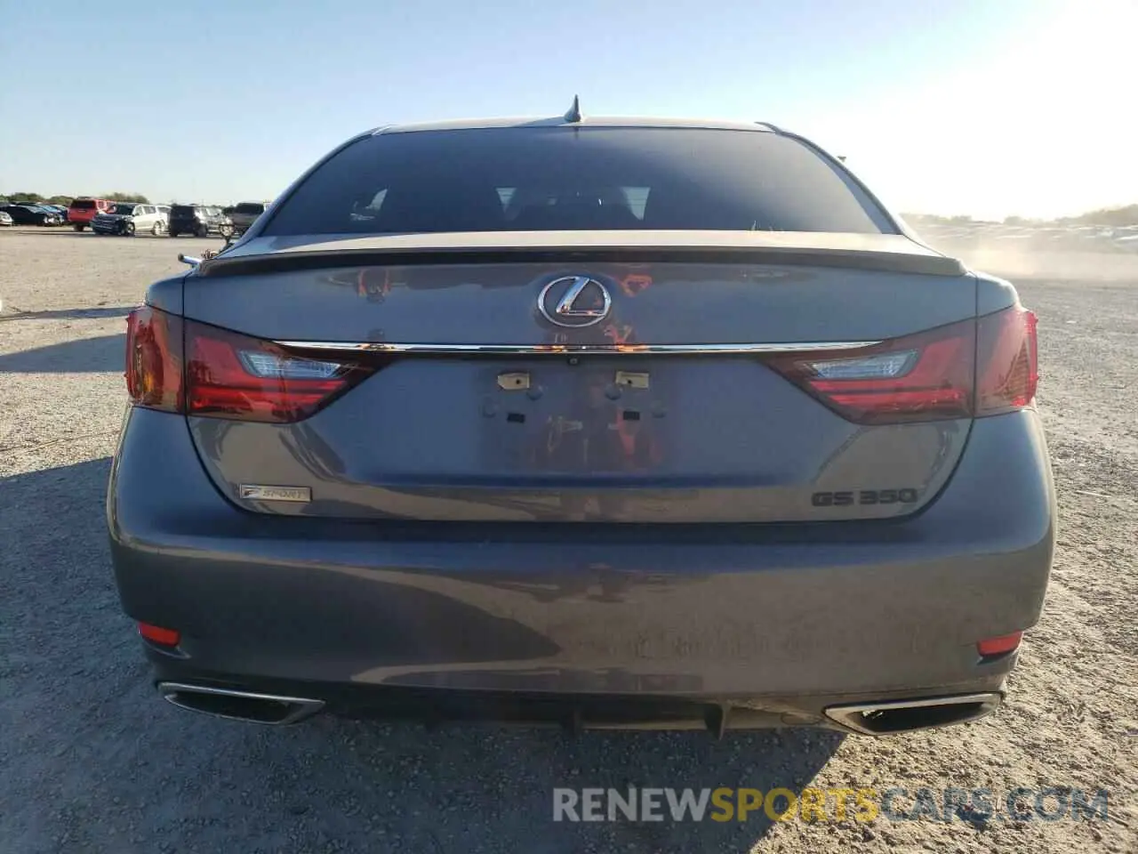 6 Photograph of a damaged car JTHBE1BL3FA013821 LEXUS GS350 2015