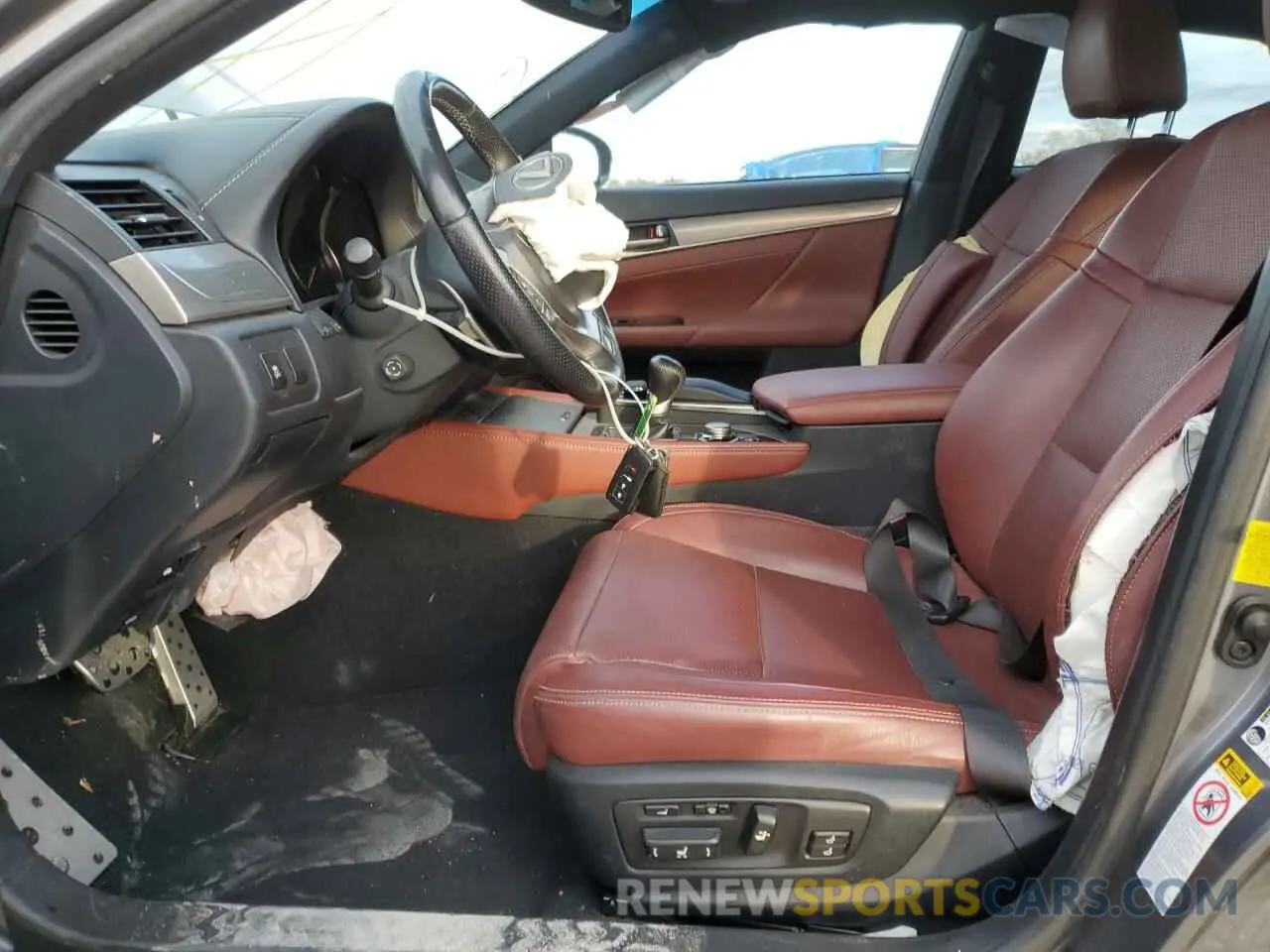 7 Photograph of a damaged car JTHBE1BL3FA013821 LEXUS GS350 2015