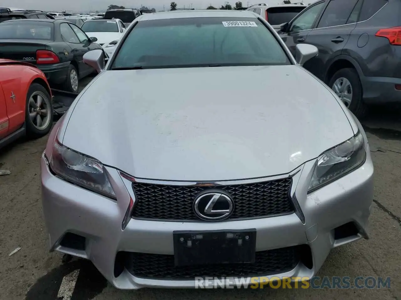 5 Photograph of a damaged car JTHBE1BL5FA016817 LEXUS GS350 2015