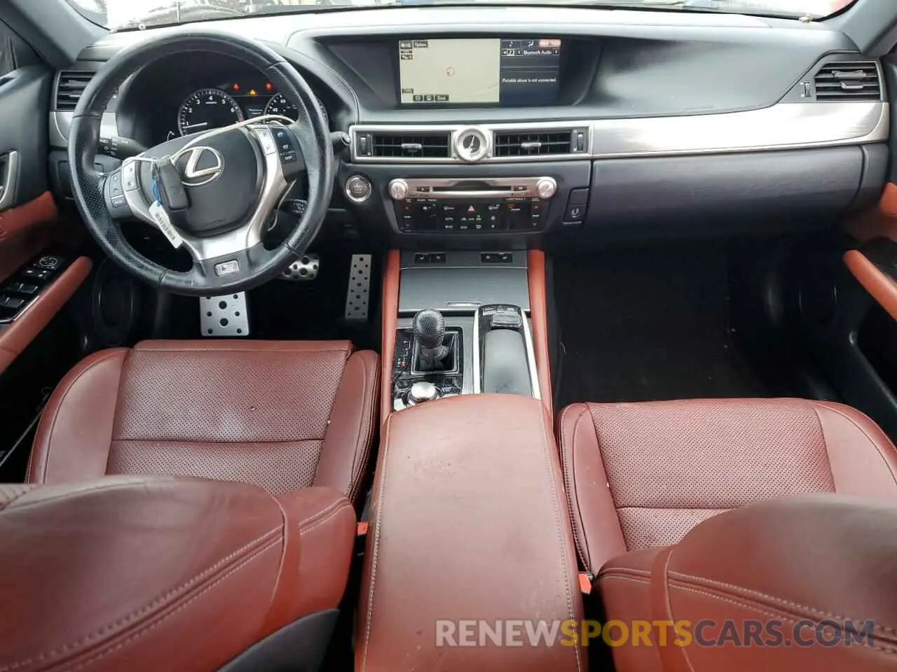 8 Photograph of a damaged car JTHBE1BL5FA016817 LEXUS GS350 2015