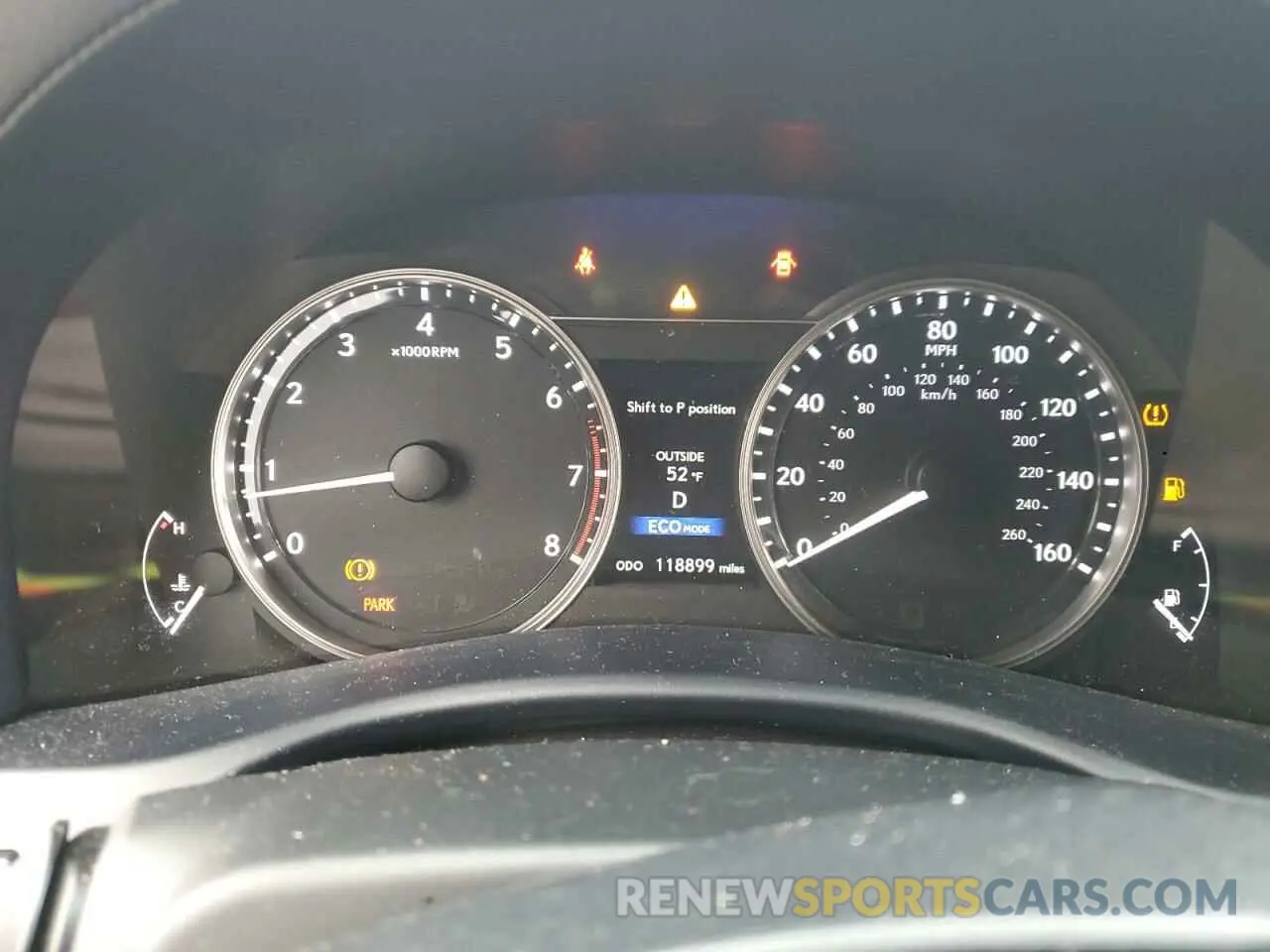 9 Photograph of a damaged car JTHBE1BL5FA016817 LEXUS GS350 2015