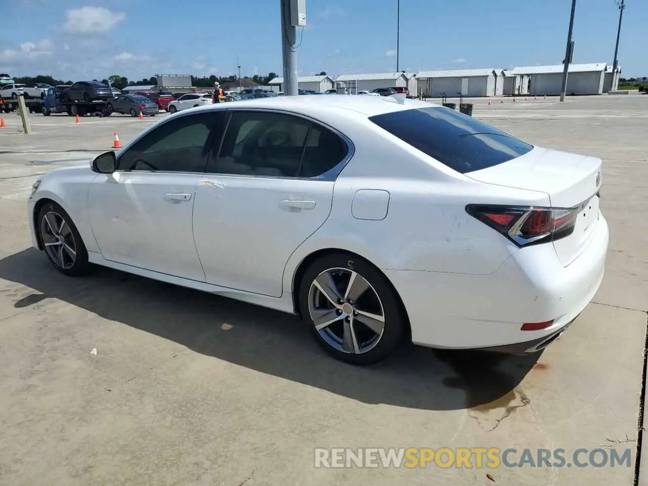 2 Photograph of a damaged car JTHBZ1BLXGA002059 LEXUS GS350 2016