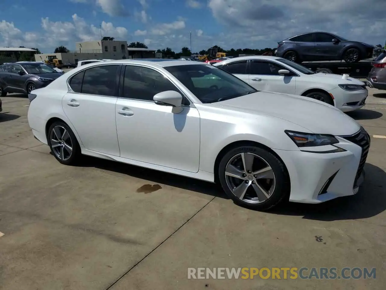4 Photograph of a damaged car JTHBZ1BLXGA002059 LEXUS GS350 2016