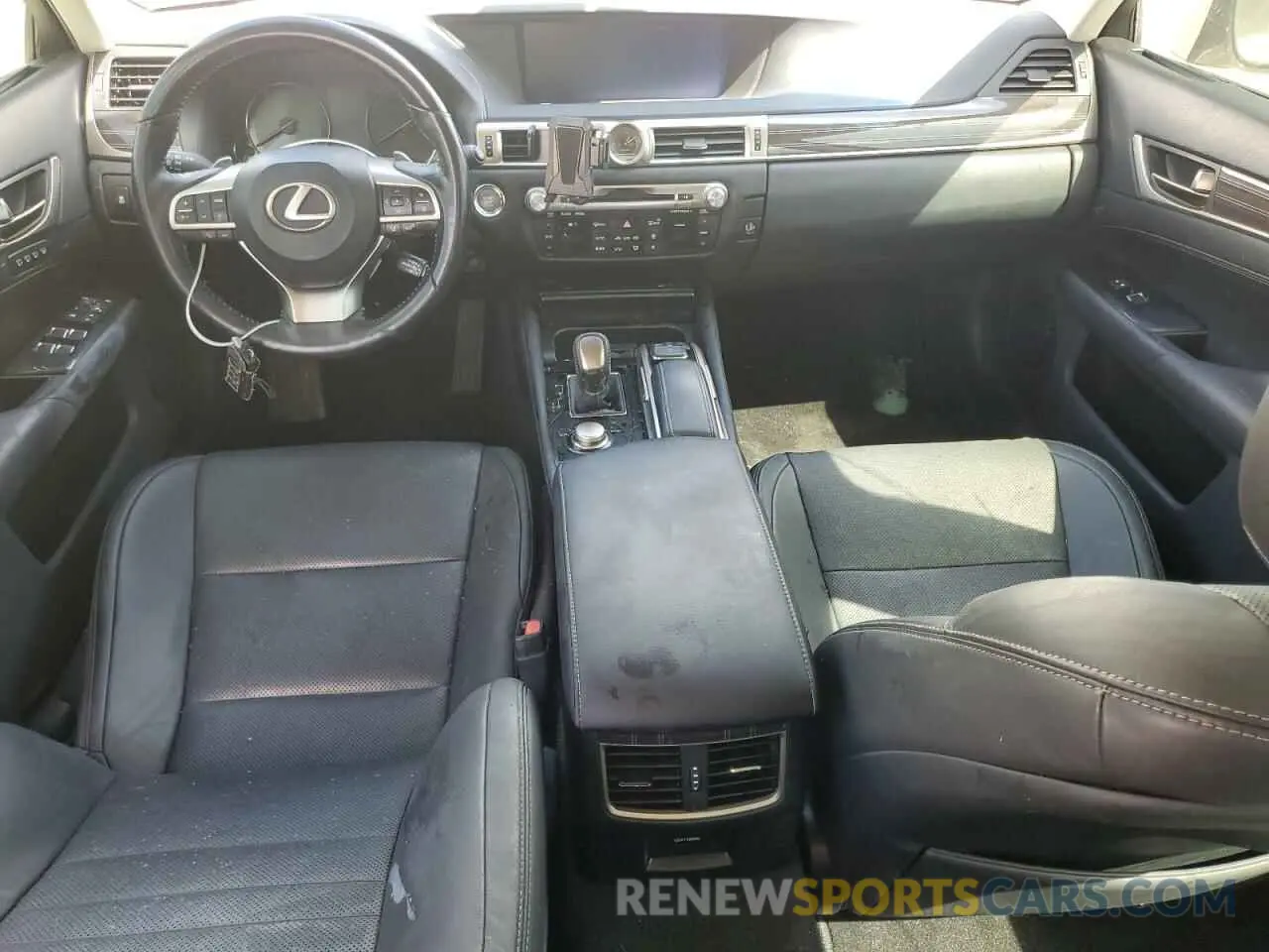 8 Photograph of a damaged car JTHBZ1BLXGA002059 LEXUS GS350 2016