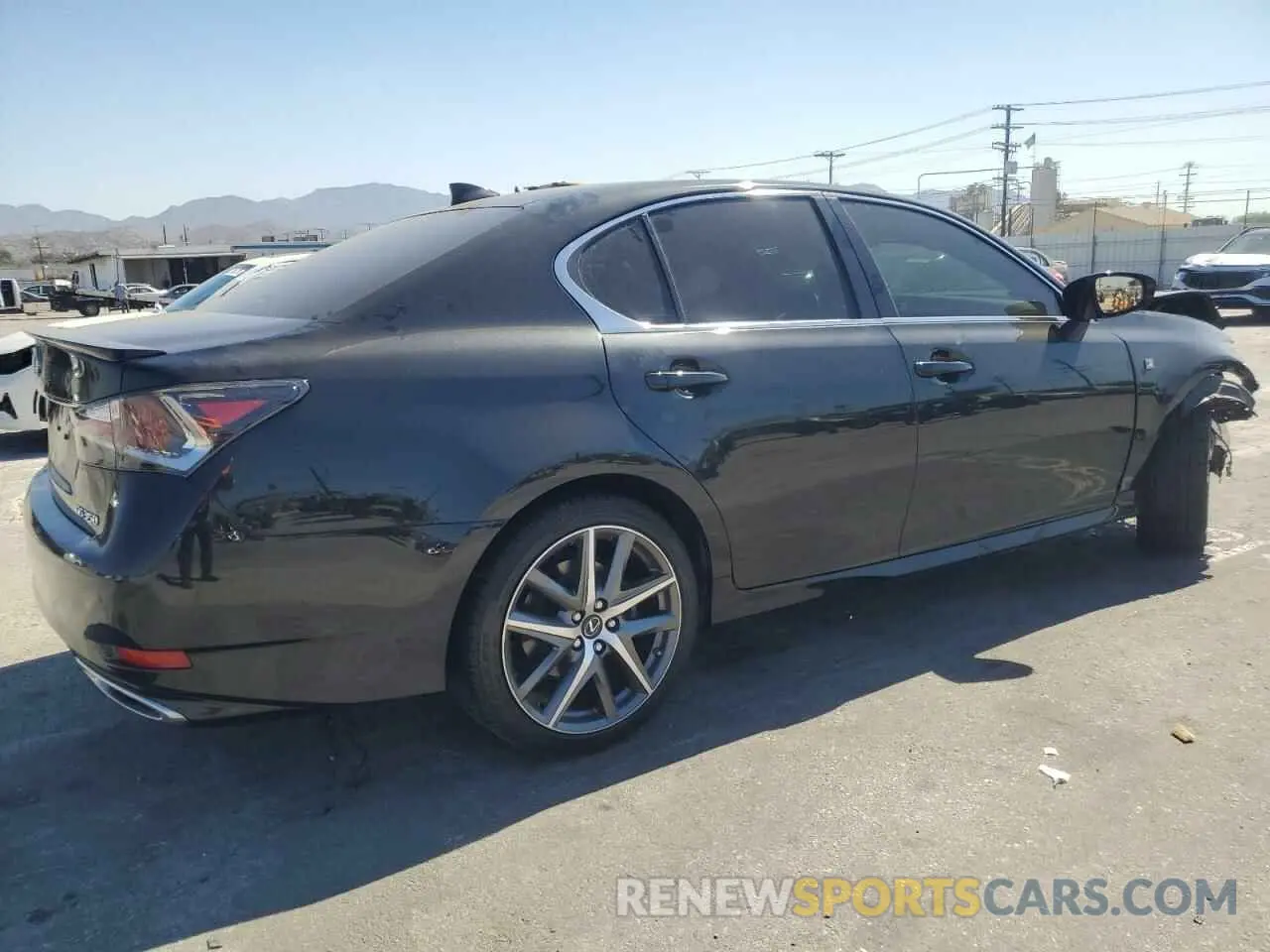 3 Photograph of a damaged car JTHBZ1BL1KA019163 LEXUS GS350 2019