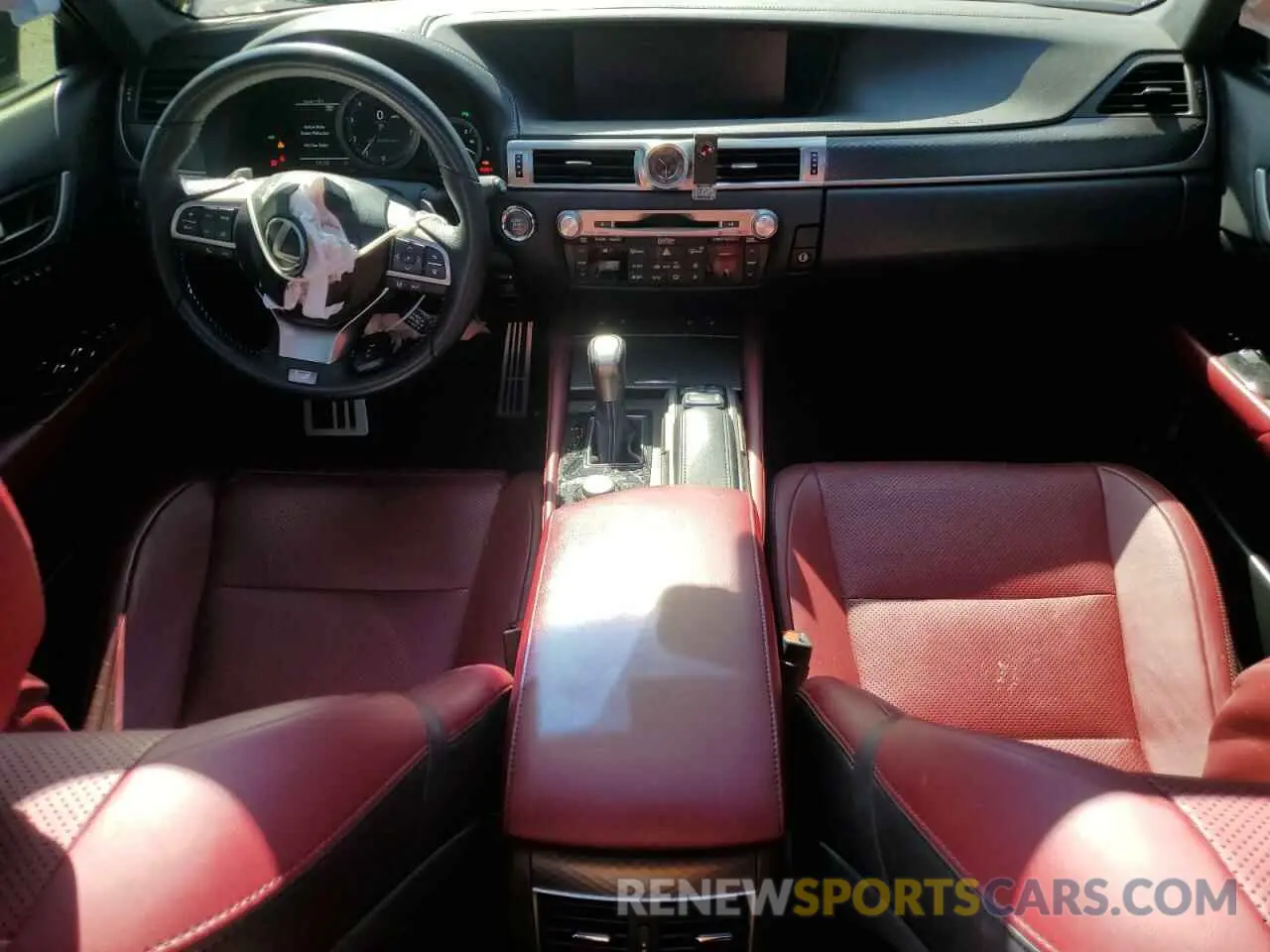 8 Photograph of a damaged car JTHBZ1BL1KA019163 LEXUS GS350 2019