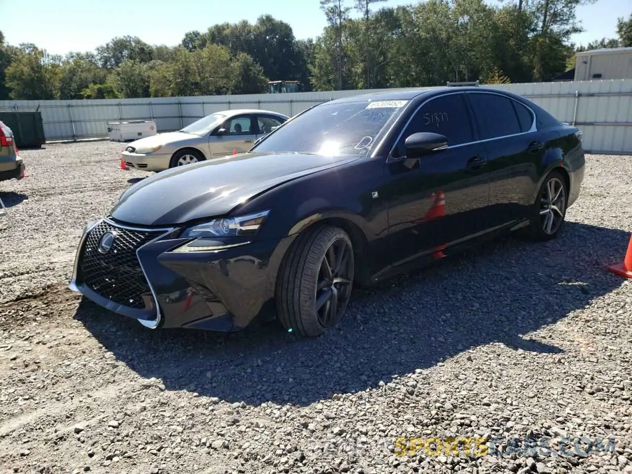 2 Photograph of a damaged car JTHBZ1BL4KA019044 LEXUS GS350 2019