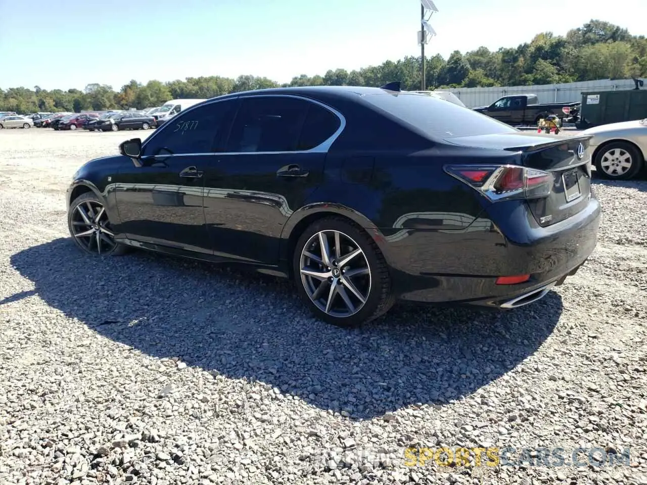 3 Photograph of a damaged car JTHBZ1BL4KA019044 LEXUS GS350 2019