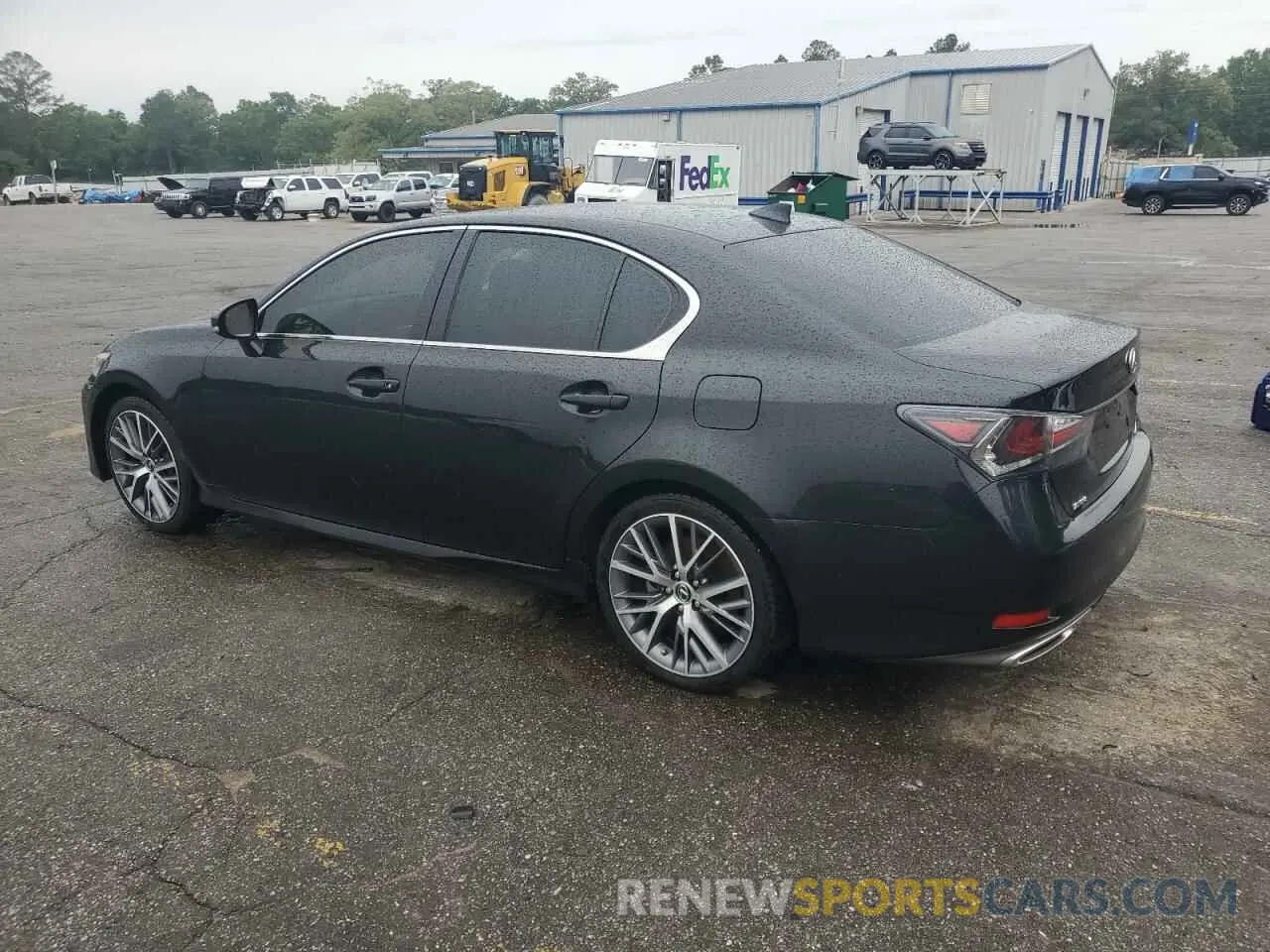 2 Photograph of a damaged car JTHBZ1BL6KA017036 LEXUS GS350 2019