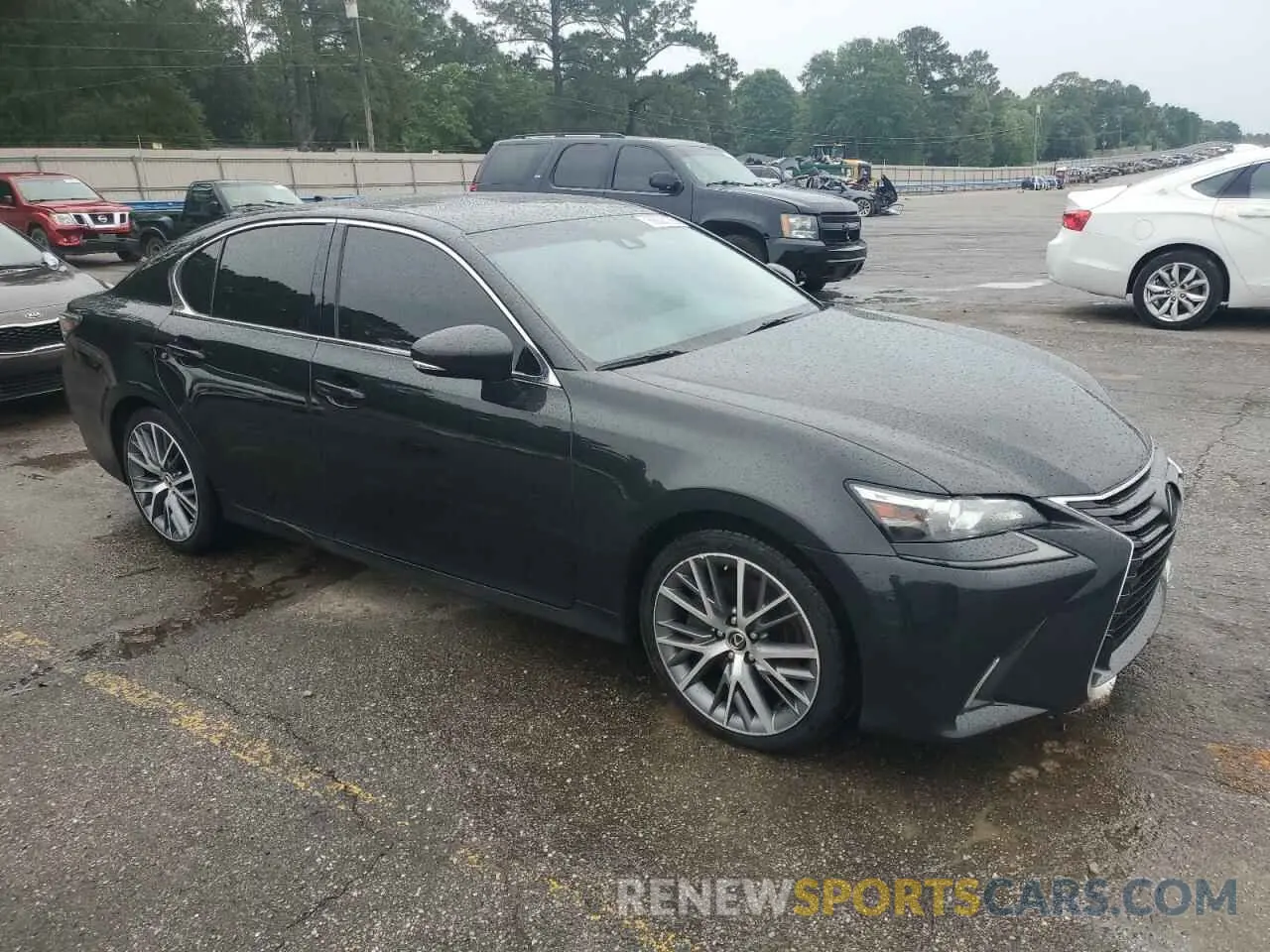 4 Photograph of a damaged car JTHBZ1BL6KA017036 LEXUS GS350 2019