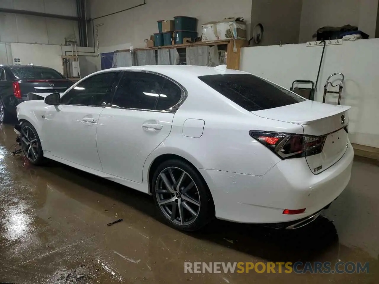 2 Photograph of a damaged car JTHBZ1BL6KA017053 LEXUS GS350 2019