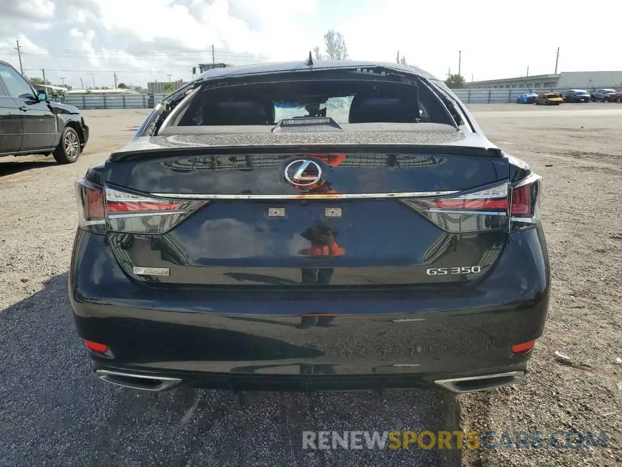 6 Photograph of a damaged car JTHBZ1BL7KA018390 LEXUS GS350 2019