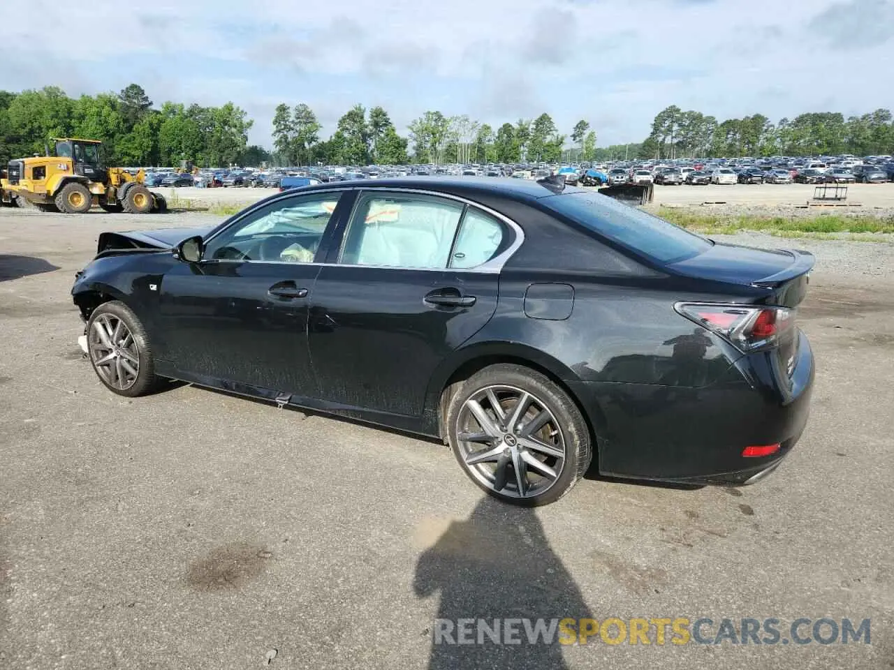 2 Photograph of a damaged car JTHCZ1BL3KA011831 LEXUS GS350 2019