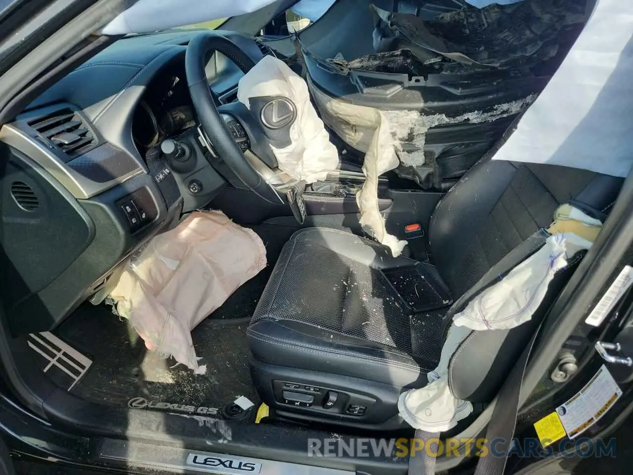 7 Photograph of a damaged car JTHCZ1BL3KA011831 LEXUS GS350 2019