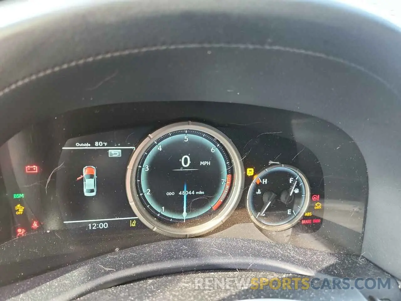 9 Photograph of a damaged car JTHCZ1BL3KA011831 LEXUS GS350 2019