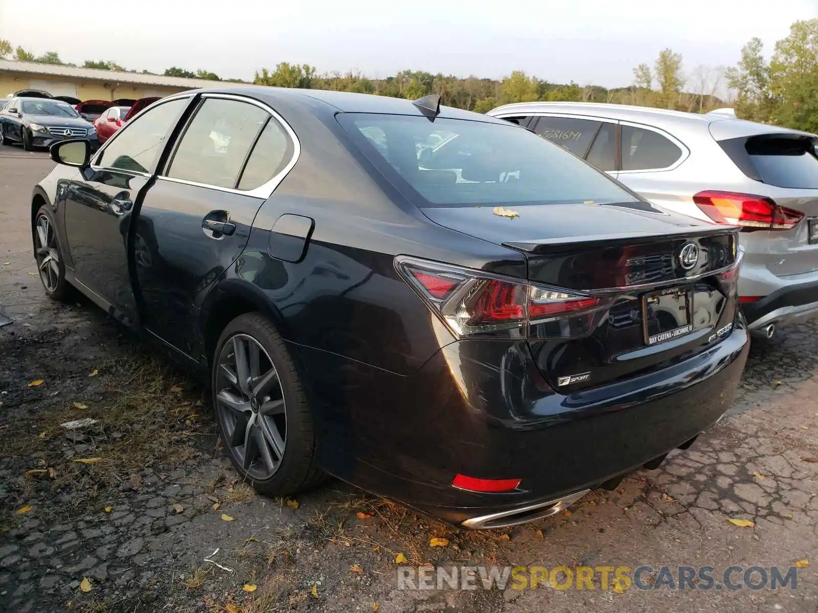 3 Photograph of a damaged car JTHEZ1CL2LA013014 LEXUS GS350 2020