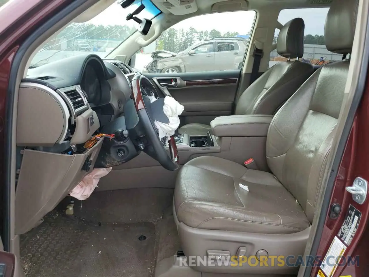 7 Photograph of a damaged car JTJBM7FX4F5108513 LEXUS GX 2015