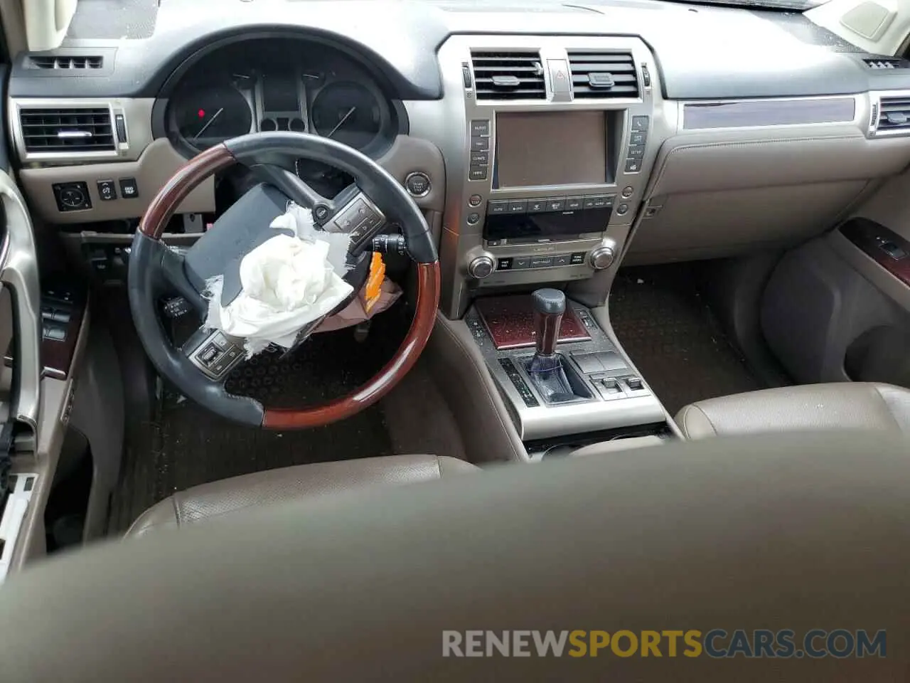 8 Photograph of a damaged car JTJBM7FX4F5108513 LEXUS GX 2015