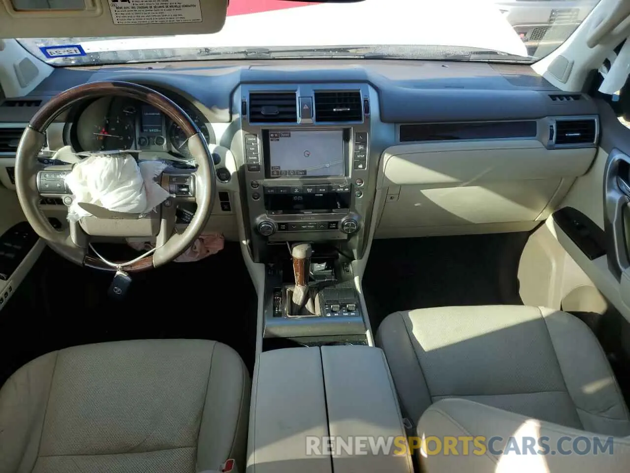8 Photograph of a damaged car JTJBM7FX0K5210465 LEXUS GX 2019